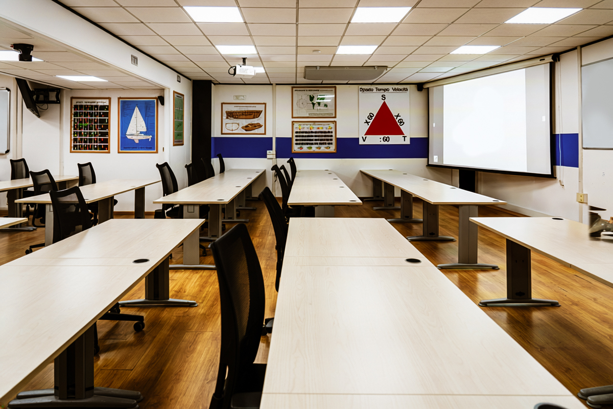Lezione di teoria in aula