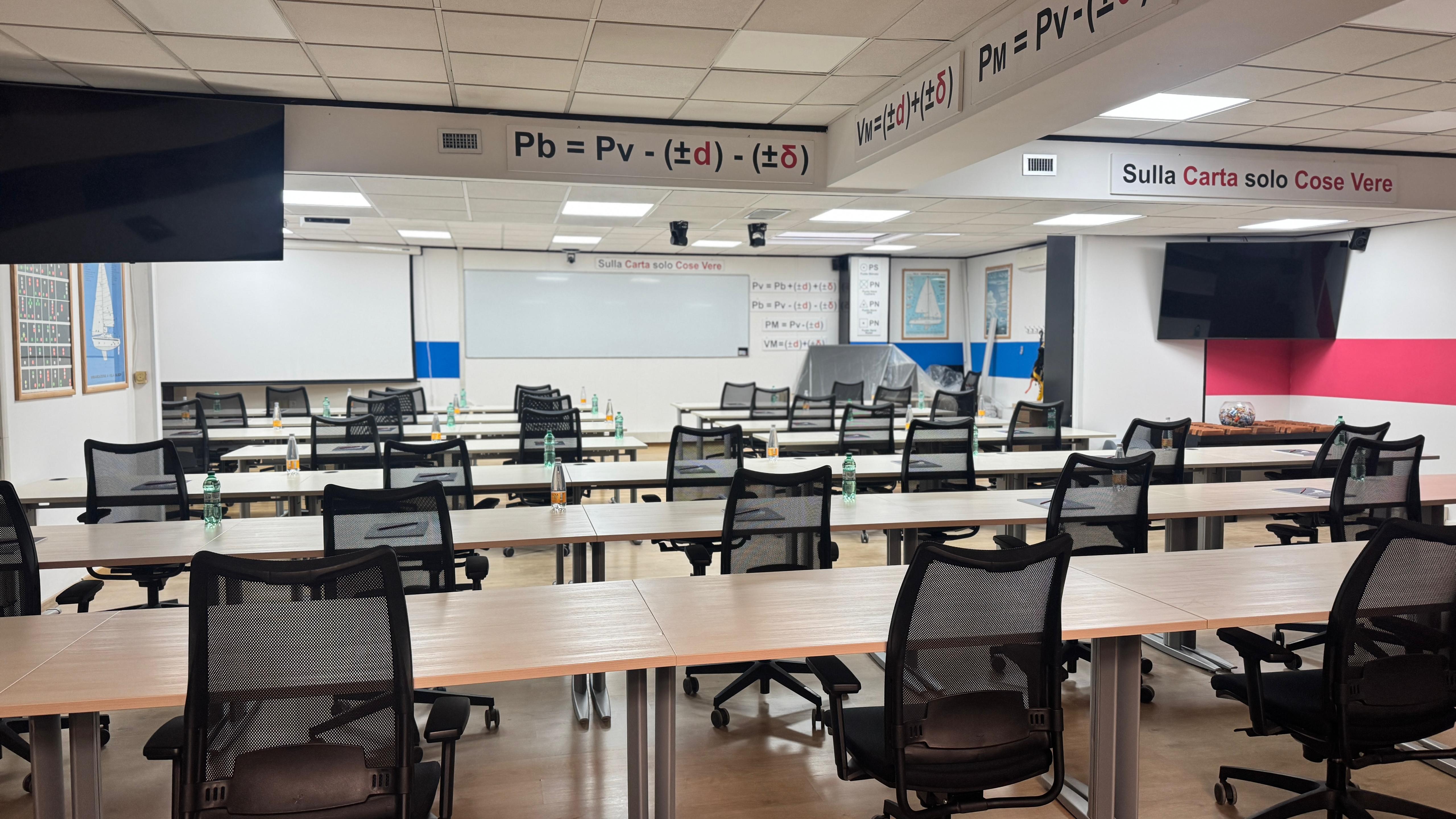 Lezione di teoria in aula