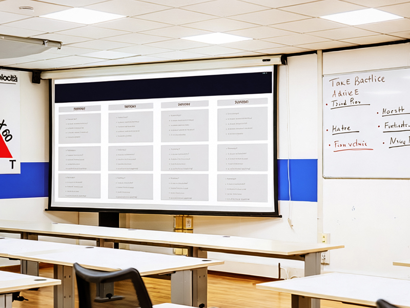 Lezione di teoria in aula