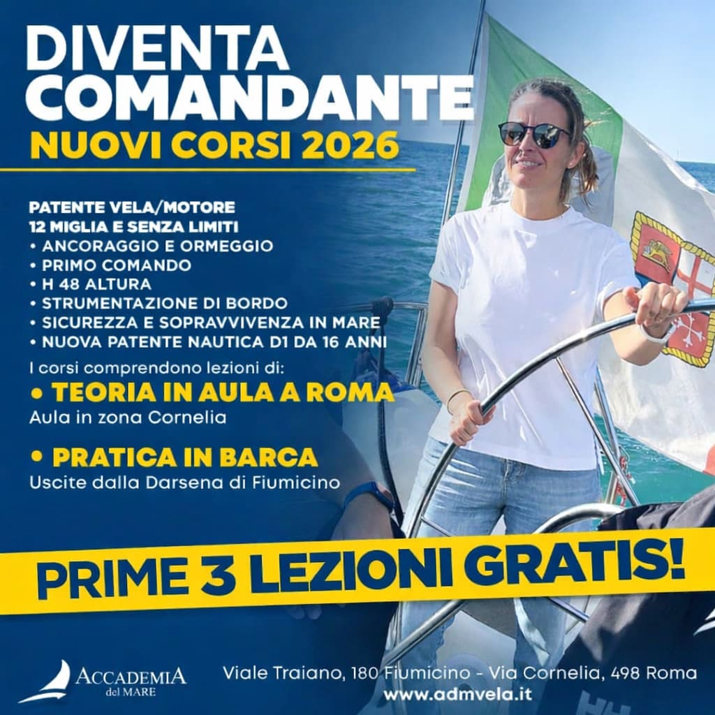 Inizio nuovi Corsi ADMVela 2026
